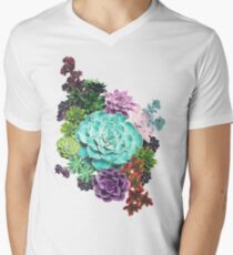 Succulent Men's V-Neck T-Shirt