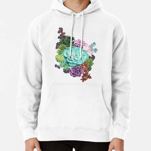 Succulent Pullover Hoodie