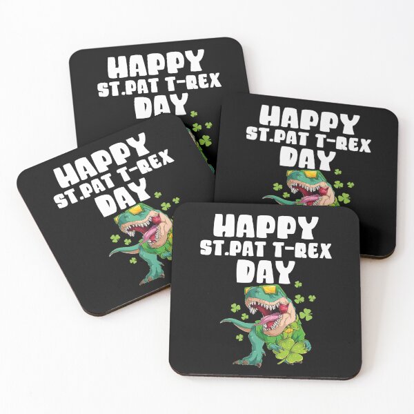 Item preview, Happy St Pat Trex Day funny St Patricks day gift for boys kids dinosaure lover shamrock designed and sold by Tatus Brinal.