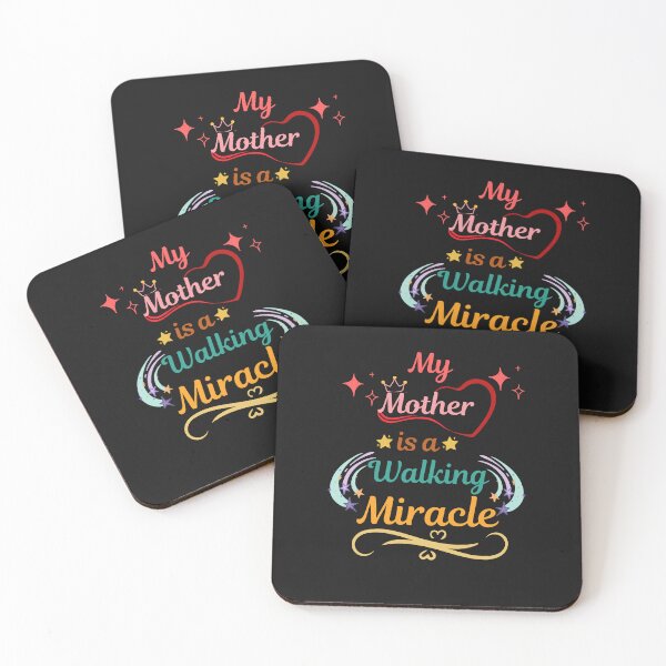 Item preview, My Mother is a Walking Miracle - Mothers Day 2022 designed and sold by Rainbow Designs.