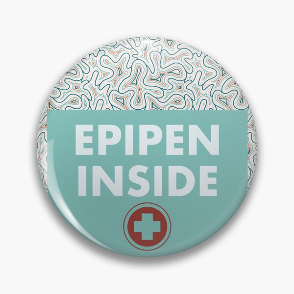 Item preview, EPIPEN Inside Medical Bag Graphic Geode designed and sold by DrawingWithT.