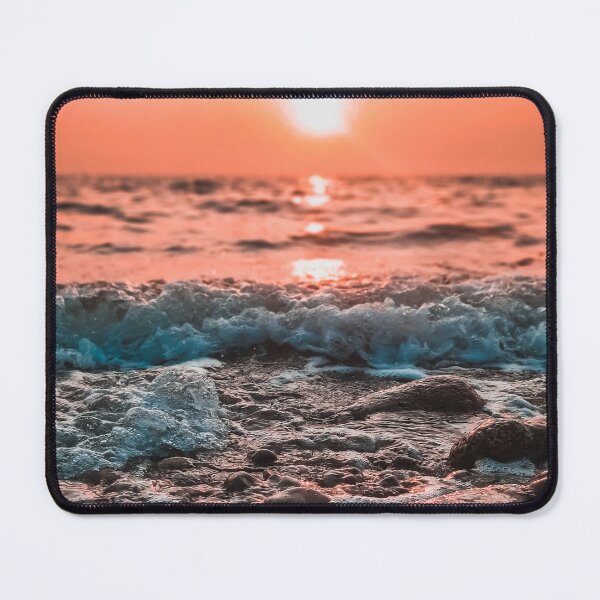 Item preview, Beautiful Sunrise Over Beach, the Sea Beach designed and sold by NanoGraphics.