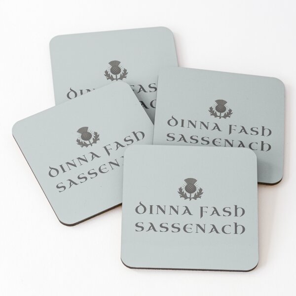 Aperçu de l'œuvre Dinna Fash Sassenach pour les fans d'Outlander créée et vendue par iPOPit.