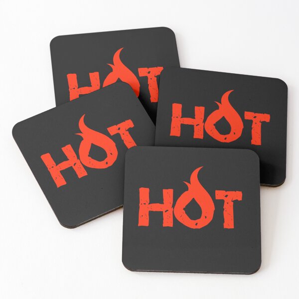 Item preview, Vintage Hot With Flames Retro designed and sold by TastySpace.