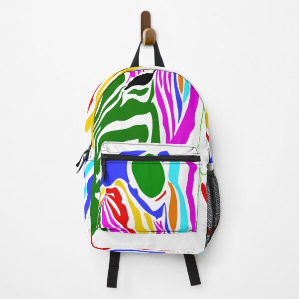 Item preview, VECTORIZED DRAWING ZEBRA MULTICOLOR designed and sold by Tropic Wear Collection.