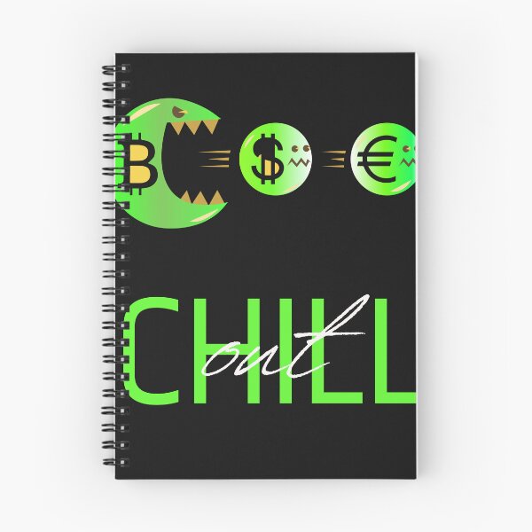 Item preview, Chill out Bitcoin gamer - Crypto Billionaire  designed and sold by BearMrktGenius.