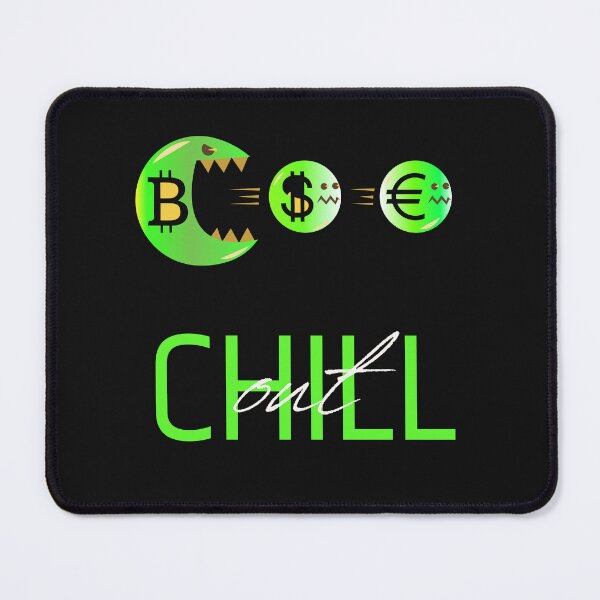 Item preview, Chill out Bitcoin gamer - Crypto Billionaire designed and sold by BearMrktGenius.