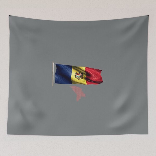 Item preview, Moldova National Flag designed and sold by FunZoo.