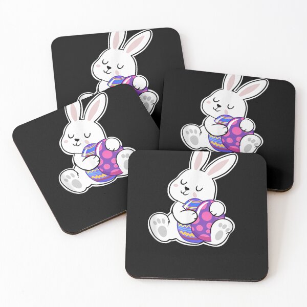 Item preview, Easter Bunny Holding Easter Eggs Cute Easter Bunny designed and sold by DKshowmaker.