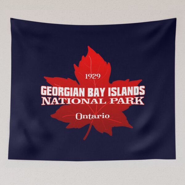 Item preview, Georgian Bay Islands National Park (maple leaf) designed and sold by curranmorgan.