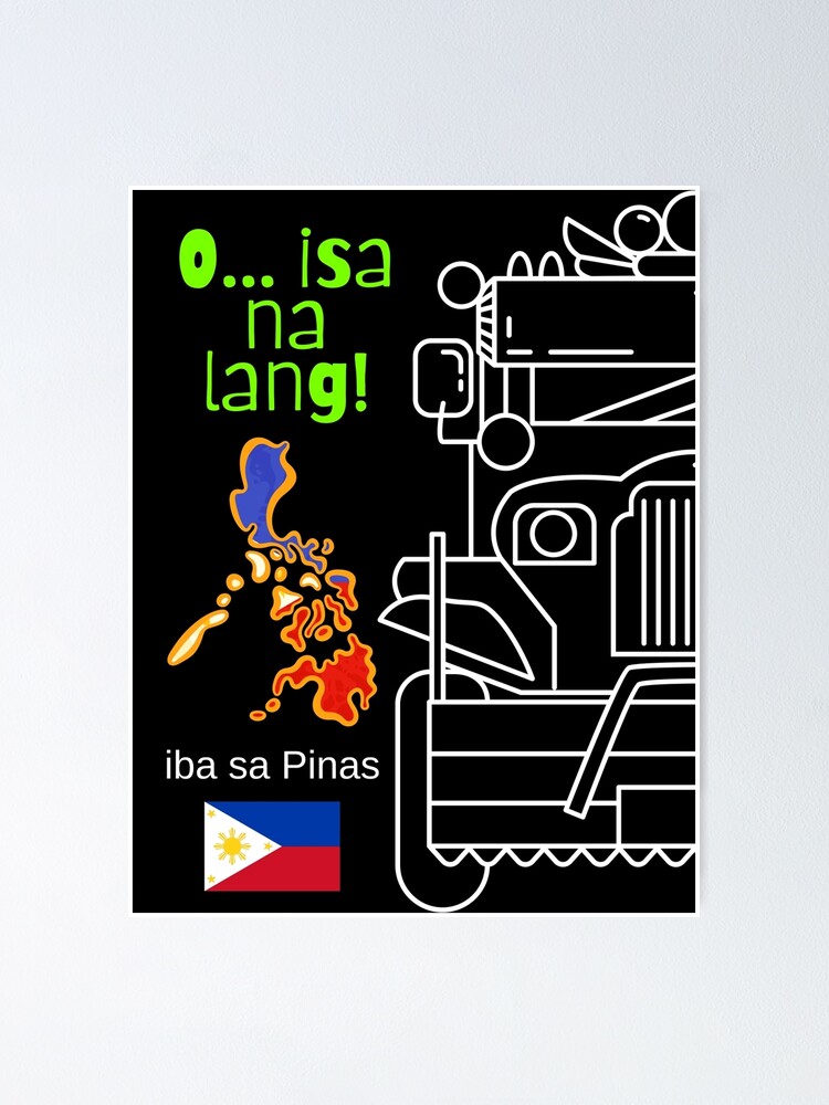 "Philippine Jeepney" Poster for Sale by ezartscreative Redbubble