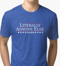 Camiseta de tejido mixto 2020 - Literalmente cualquiera más