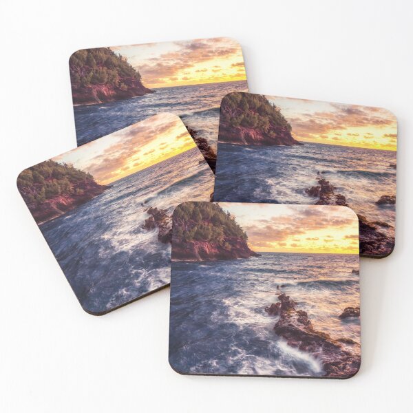 Item preview, Beautiful Sunrise Over Beach, the Sea Beach designed and sold by NanoGraphics.