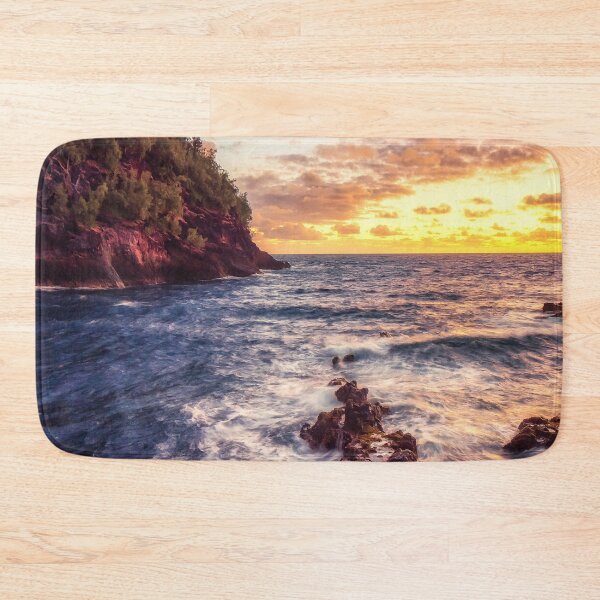 Item preview, Beautiful Sunrise Over Beach, the Sea Beach designed and sold by NanoGraphics.