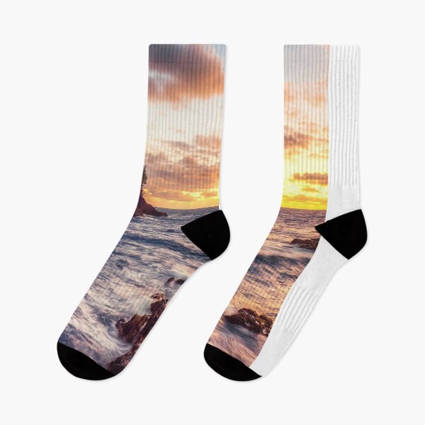 Item preview, Beautiful Sunrise Over Beach, the Sea Beach designed and sold by NanoGraphics.