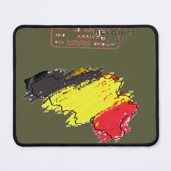 Item preview, Belgium Flag  designed and sold by FunZoo.