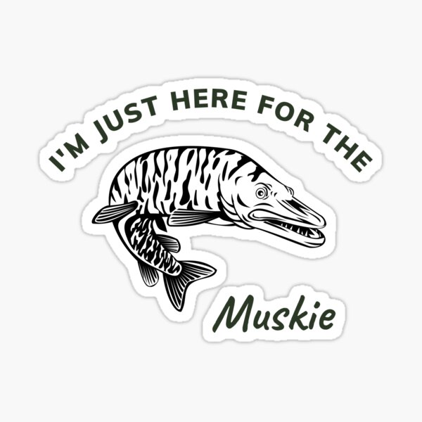 Chew On This Fishing Bass Musky Pike Crankbait Lure Bait Funny Decal Sticker 