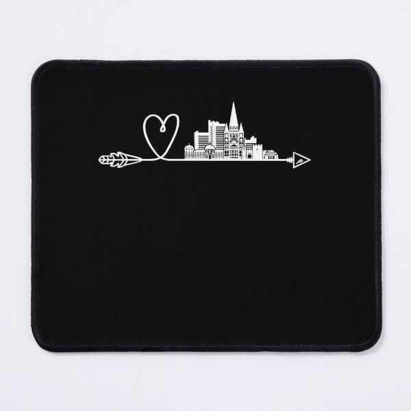 Item preview, Bonn Heart Arrow Skyline City Panorama designed and sold by 1681830934131.