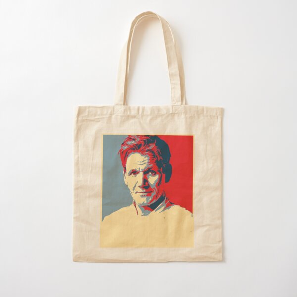 gordon ramsay with a massive knife Tote Bag for Sale by lsindhi21