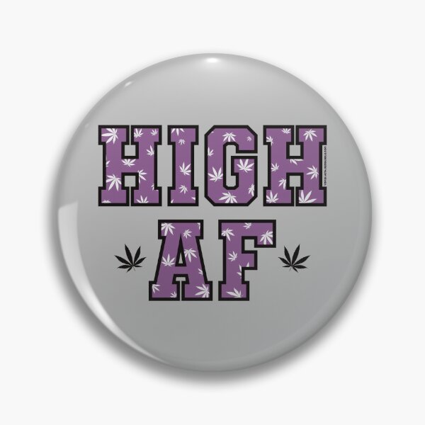 Item preview, High af pot leaf pattern purple  designed and sold by YomeHayin.
