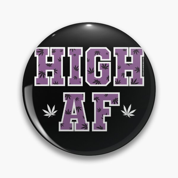 Item preview, High af pot leaf pattern purple  designed and sold by YomeHayin.