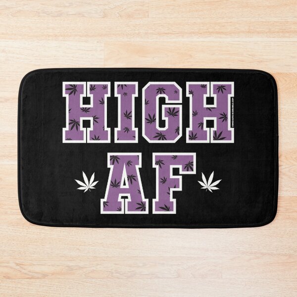 Item preview, High af pot leaf pattern purple  designed and sold by YomeHayin.