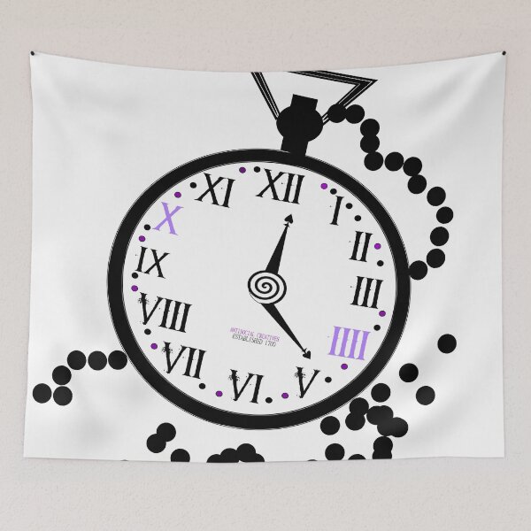 Item preview, CLOCK OF ILLUSIONS (BLACK) designed and sold by Antisocial Creatives.