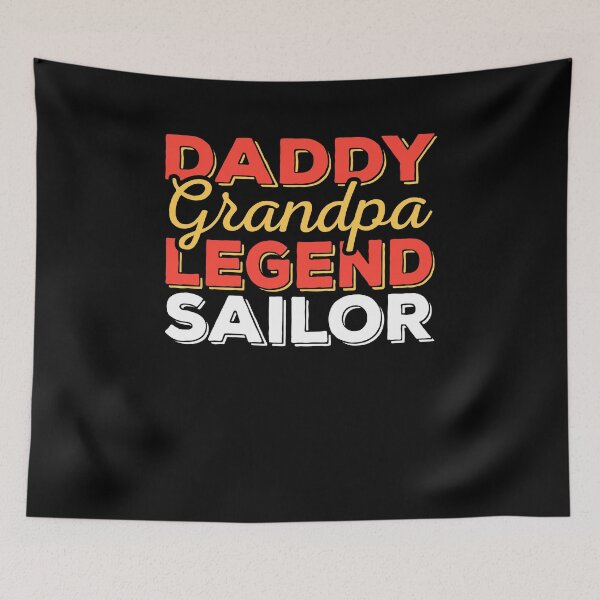 Item preview, Papa Grandpa Legend Sailor designed and sold by 1681830934131.