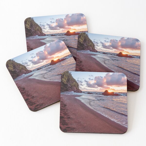 Item preview, Beautiful Sunrise Over Beach, the Sea Beach designed and sold by NanoGraphics.