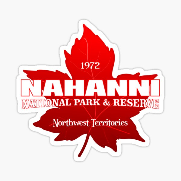 Item preview, Nahanni National Park Reserve (maple leaf) designed and sold by curranmorgan.