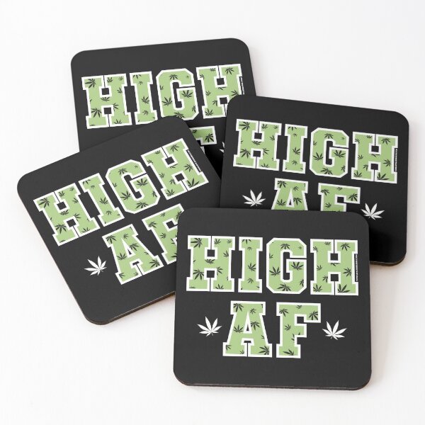 Item preview, High af pot leaf pattern lime green  designed and sold by YomeHayin.