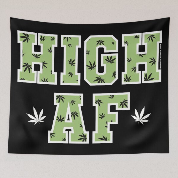 Item preview, High af pot leaf pattern lime green  designed and sold by YomeHayin.