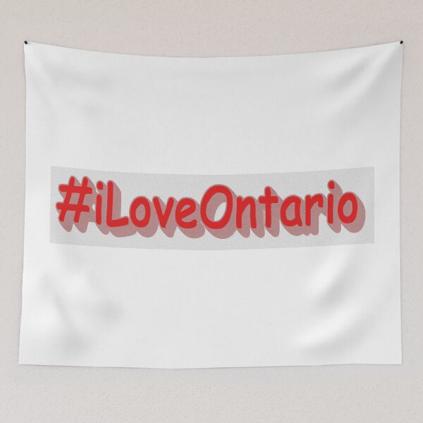 Item preview, "#iLoveOntario " Cute Design. Buy Now designed and sold by Health And Fitness Posts e-Store.