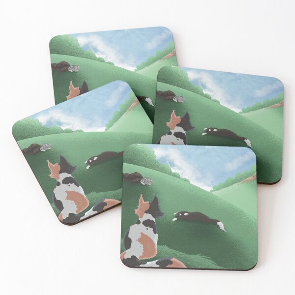 Item preview, Cats chilling outside on a meadow designed and sold by Kristoffersson.