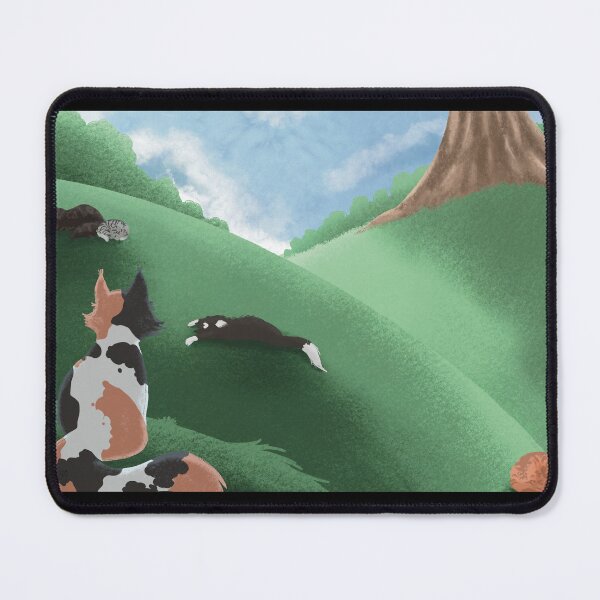Item preview, Cats chilling outside on a meadow designed and sold by Kristoffersson.
