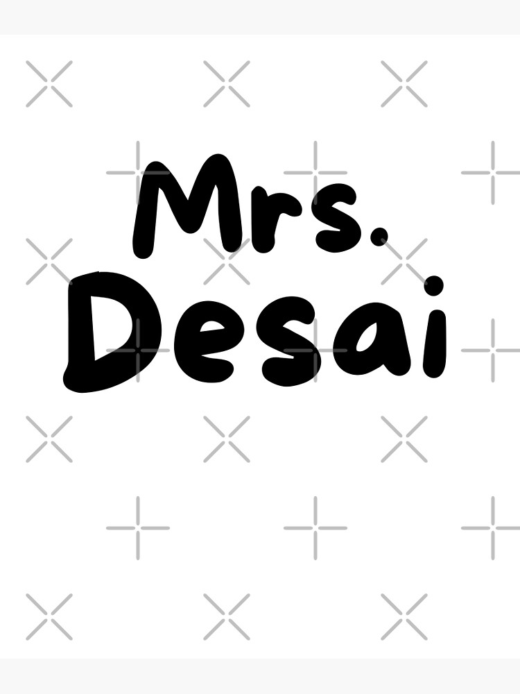 "Mrs Desai | Gujarati Last Names | Gift Ideas For Gujarati People ...