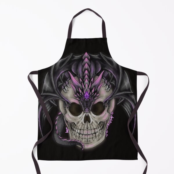 Item preview, Amethyst skull guardian designed and sold by AprilsOriginals.