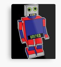 Robot Metal Print