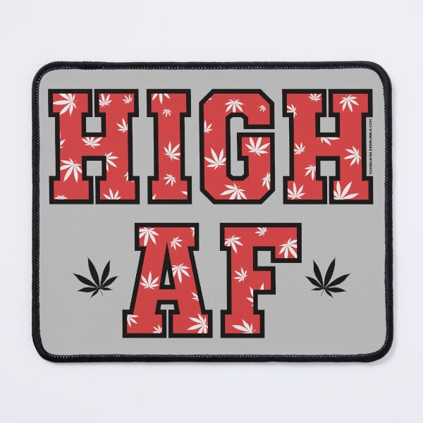 Item preview, High af pot leaf pattern red designed and sold by YomeHayin.