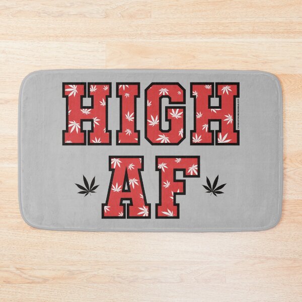 Item preview, High af pot leaf pattern red designed and sold by YomeHayin.