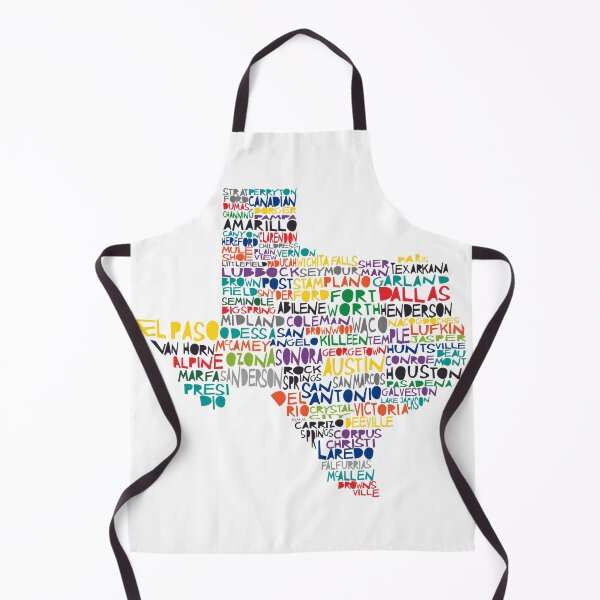 Item preview, Texas colorful typography art designed and sold by molly mattin.