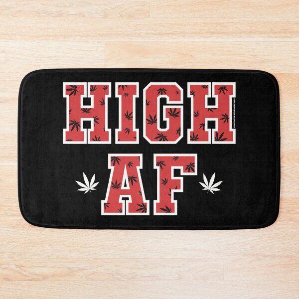 Item preview, High af pot leaf pattern red designed and sold by YomeHayin.