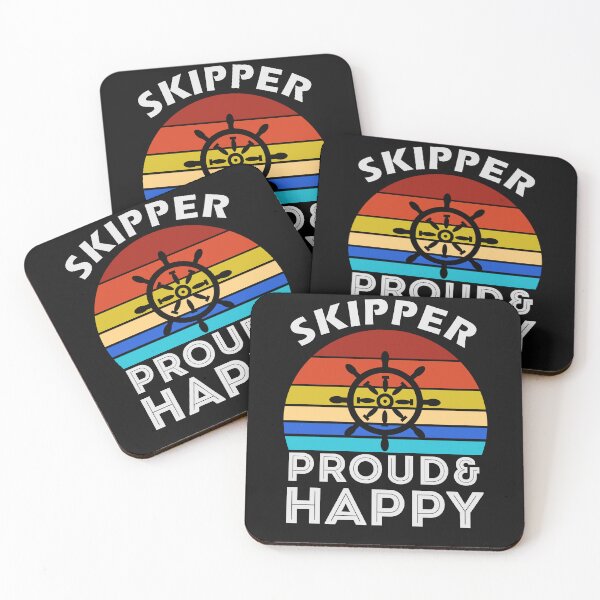 Item preview, Skipper - proud and happy designed and sold by VitoTDesign.