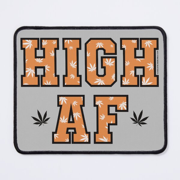 Item preview, High af pot leaf pattern orange  designed and sold by YomeHayin.