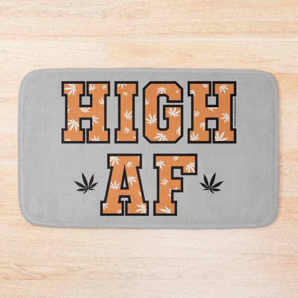 Item preview, High af pot leaf pattern orange  designed and sold by YomeHayin.