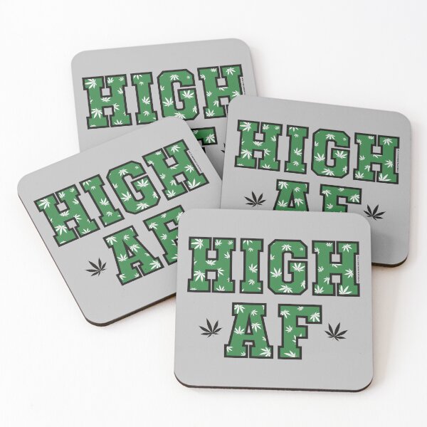 Item preview, High af pot leaf pattern dark green  designed and sold by YomeHayin.