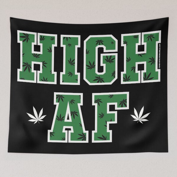 Item preview, High af pot leaf pattern dark green  designed and sold by YomeHayin.