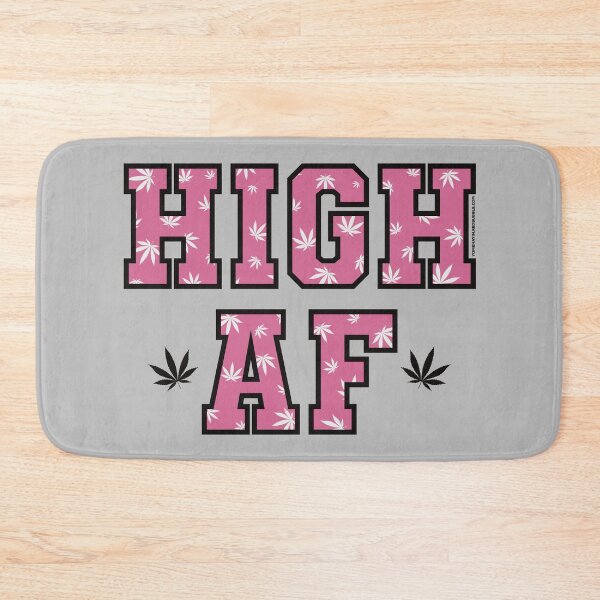 Item preview, High af pot leaf pattern pink  designed and sold by YomeHayin.