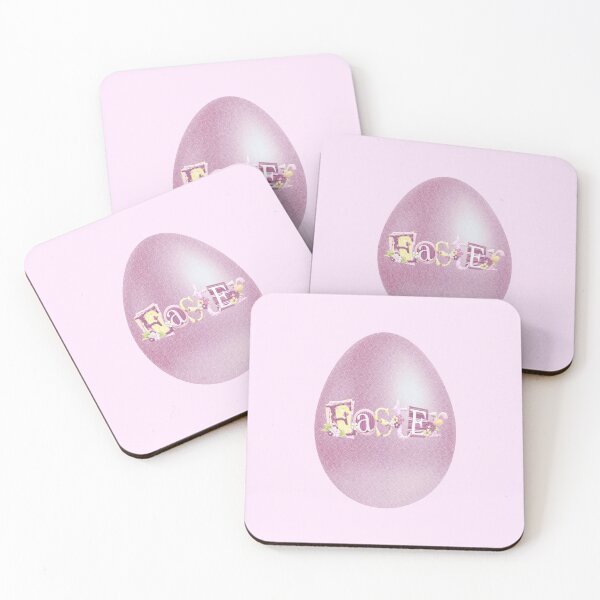 Item preview, Elegant Easter Egg (Pink on Pink) designed and sold by PawsitiveMum.
