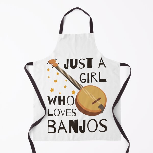 Item preview, Just A Girl Who Loves Banjos Nerd Music Instrument Lover designed and sold by Aleodor.